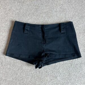 Morgan de Toi Black High Waist Women's Shorts